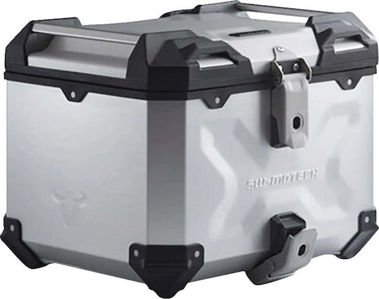 SW-Motech Motorcycle Top Case Aluminum 38L Grey