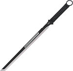 Amont Machete Black Total Length 68pcs with Blade made of Stainless Steel 45pcs Thickness 3mm in Sheath