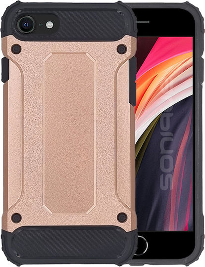 Sonique Heavy Armor Back Cover Πλαστικό 2mm Ροζ Χρυσό (iPhone 7 / 8 / SE 2020 / SE 2022)