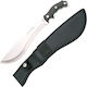 Amont Machete Black with Blade made of Stainless Steel in Sheath