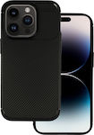 Vennus Carbon Elite Silicone Back Cover Black (iPhone 14 Pro)