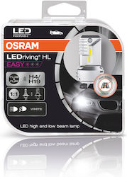 Osram Λάμπες Αυτοκινήτου H19 / H4 LED 6000K Ψυχρό Λευκό 12V 19W 2τμχ