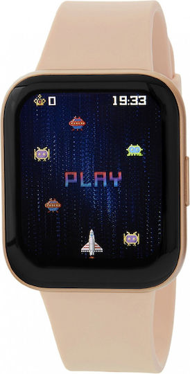 Marea B57013/2 45mm Smartwatch με Παλμογράφο (Σομόν)