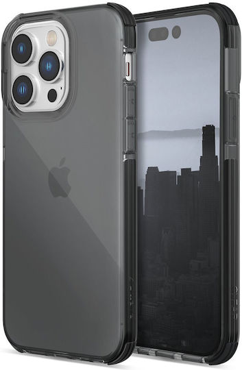 Raptic Clear Back Cover Πλαστικό / Σιλικόνης Γκρι (iPhone 14 Pro)