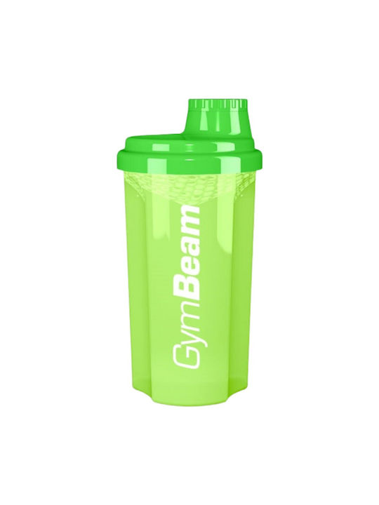 GymBeam Plastic Protein Shaker 700ml Green