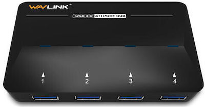 Wavlink USB 3.0 Hub 6 Porturi cu conexiune USB-A și Port de încărcare