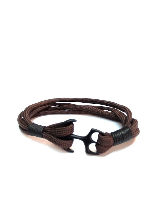 Brown bracelet male anchor bracelet