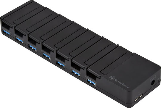 Silverstone UC03-PRO USB Hub 7 Ports USB 3.1 With USB-A Connection