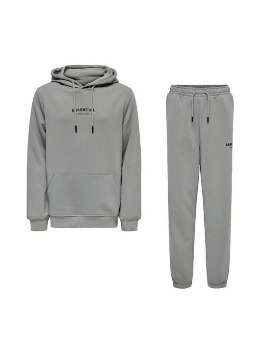 Kids Only Kinder Sweatpants Set - Jogginganzug Gray 2Stück