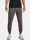 Sweatpants Glossy with Elastic Gray