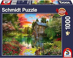 Watermill Puzzle 2D 1000 Pieces