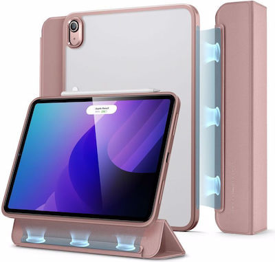 ESR Ascend Hybrid Flip Cover Δερματίνης / Πλαστικό Ροζ Χρυσό (iPad 2022 10.9'')