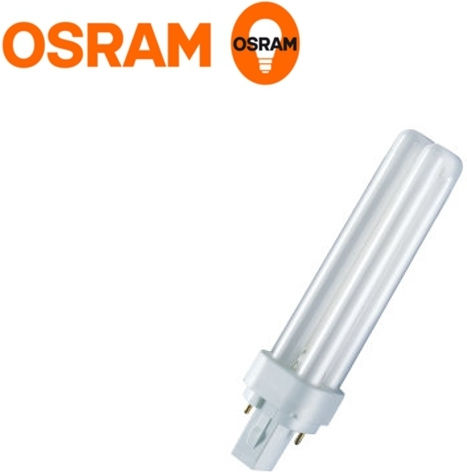 Osram Dulux D Fluorescent Lamp for G24D-1 Socket 10W