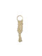 Macrame Diamond keyring - Gold