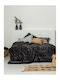 Palamaiki Duvet Cover Queen 220x240cm Nadine 2 Coal