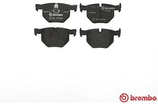 Brembo Σετ Τακάκια για BMW E60