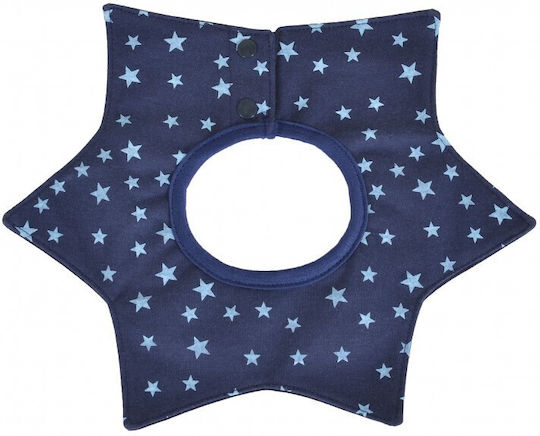 Cangaroo Night Sky Bandana Fabric with Button Navy Blue for 0 m+