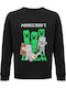 kirikoko Minecraft Battle Sweatshirt Schwarz