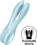 Satisfyer Threesome 1 Vibrator 14cm Blue