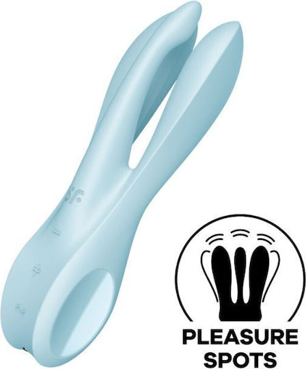 Satisfyer Threesome 1 Vibrator 14cm Blue