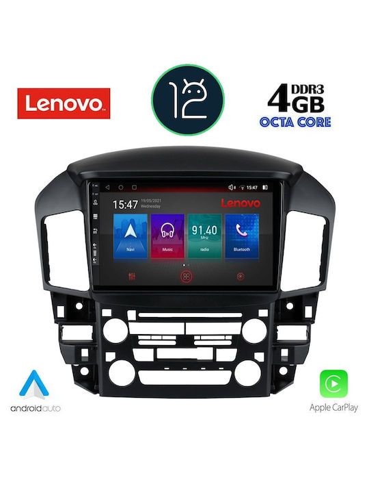 Lenovo Car Audio System for Lexus RX RX 300 1998-2003 (Bluetooth/USB/AUX/WiFi/GPS/CD) with Touch Screen 9"