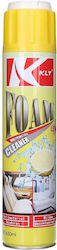 Αφρός Καθαρισμού για Ταπετσαρία με Άρωμα Λεμόνι KLY Foam 650ml