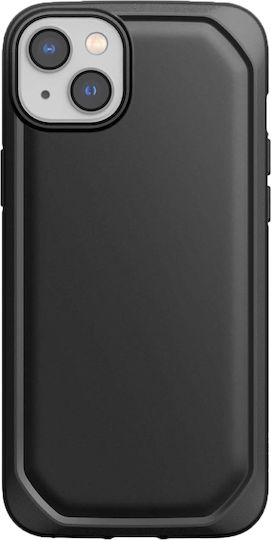 Raptic Slim Back Cover Plastic / Silicone Black (iPhone 14)