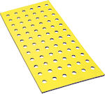 CHILDREN'S PLAY MATTRESS WITH HOLES YELLOW