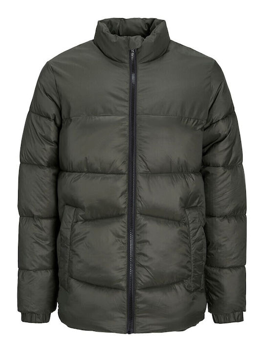Jack & Jones Kids' Quilted Jacket Long Windproo...