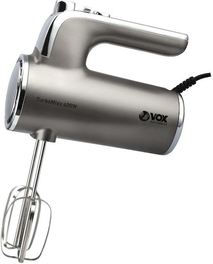 Vox Electronics MX 9112 Μίξερ με Inox Κάδο Γκρι 400W