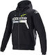 Alpinestars Chrome Ignition Hoodie Winter Men's Riding Jacket Black/Yellow