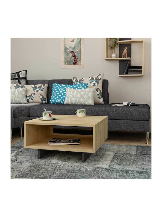 Quadratischer Zentraler Kaffeetisch Hola Holz A...