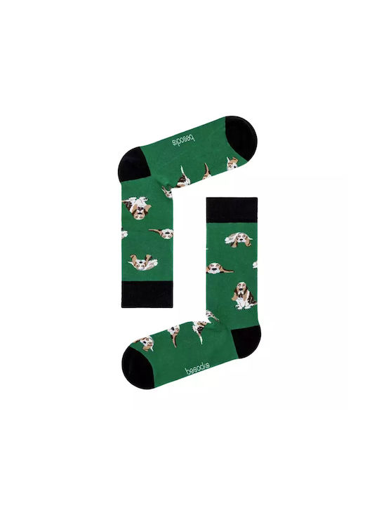 BESOCKS SOCKS BEBASSET-GREEN