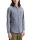 Barstow Western Standard Men's Shirt Long Sleeve Denim Gray