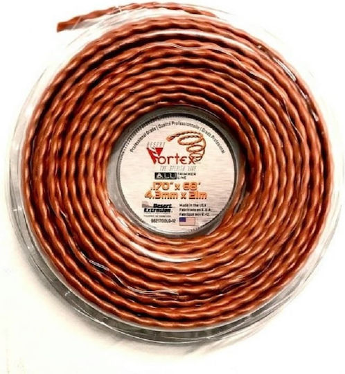 Vortex 204-424 Mähfaden Aluminium Drehung Länge 183m und Dicke 3.3mm