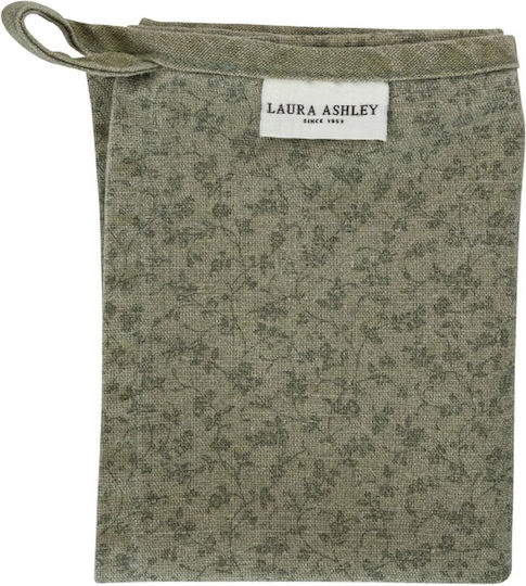 Laura Ashley Wild Clematis Хавлиени кърпи от 100% Памук в Зелен Цвят 70x50см