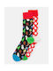 Happy Socks Big Dot Snowman Gift Set Unisex Christmas Socks Multicolour 2 Pack