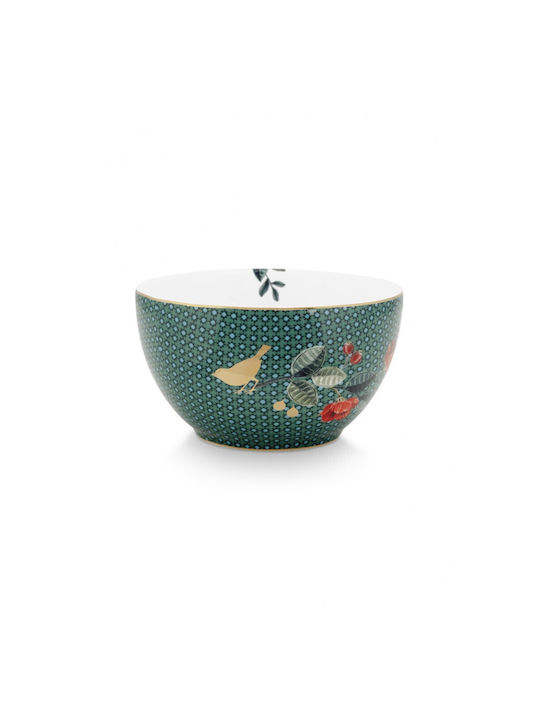 PiP Studio Winter Wonderland Dove Porcelain Serving Bowl Πράσινο with Diameter 9.5εκ. 1pcs