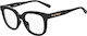 Moschino Plastic Eyeglass Frame Black MOL606/TN...