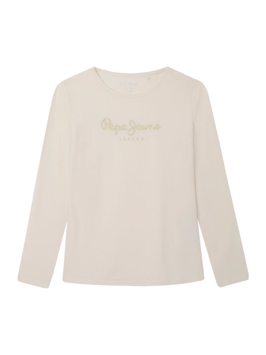 Pepe Jeans Kids' Shirt Long Sleeve Pink Hana