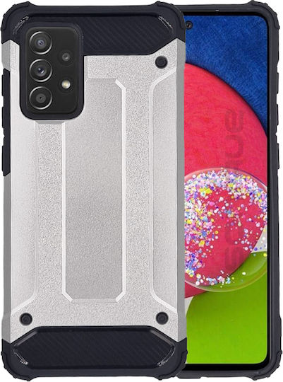 Sonique Heavy Armor Back Cover Silicone 2mm Silver (Galaxy A52 / A52s)