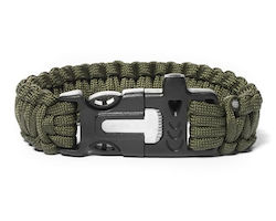 Survival Survival Bracelet 25cm Green