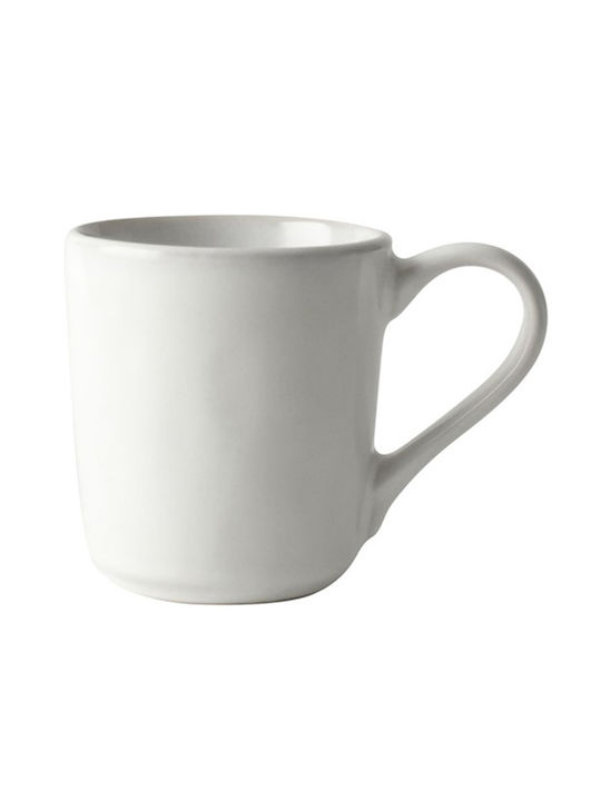 Dutch Rose Ceramic Cup White 250ml OR