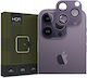 Hofi Fullcam Pro+ Kameraschutz Gehärtetes Glas Deep Purple für das iPhone 14 Pro / 14 Pro Max 4635012