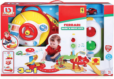 Bburago Ferrari Dash 'N Drive 3 in 1 για 12+ Μηνών