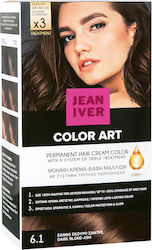 Jean Iver Color Art Боя За Коса N.6.1 Тъмно Рус...