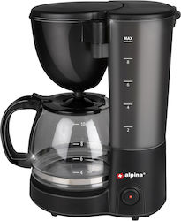 Alpina Appliances Filter Coffee Machine 750W Black