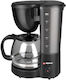 Alpina Filter Coffee Machine 750W Black