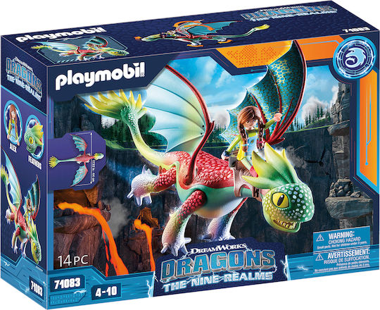 Playmobil Дракони The Nine Realms - Feathers и Alex за 4-10 години