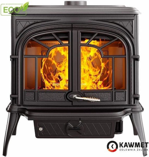Kawmet Premium Sparta S10 Eco Fontă Soba pe lemne 13.9kW Negru
